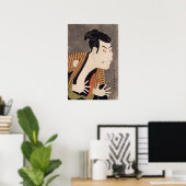Poster Otani Oniji II de Sharaku (Bureau à domicile)