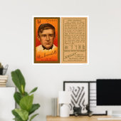 Poster Otis Crandall Giants Baseball 1911 (Bureau à domicile)
