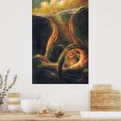 Poster Otopus monstre (Cuisine)