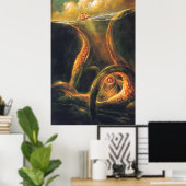 Poster Otopus monstre (Bureau à domicile)