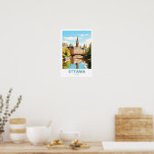 Poster Ottawa, Canada - Imprimer (Cuisine)