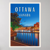 Poster Ottawa : Capitale dynamique du Canada (Devant)