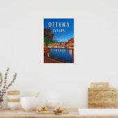 Poster Ottawa : Capitale dynamique du Canada (Cuisine)