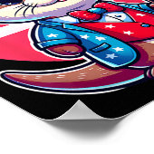 Poster Otter Joyeux 4 juillet Fête de l'Indépendance Homm (Coin)