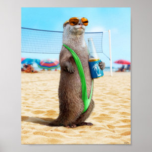 Poster Otter portant Mankini