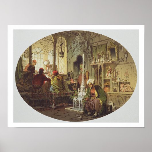 Poster Ottoman Coffee House 1862 (Devant)