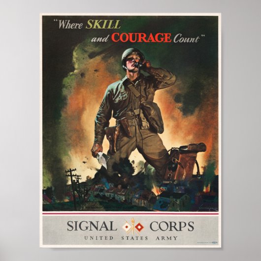 Poster Où Comptage des compétences et du courage - Corps (Devant)
