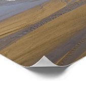 Poster OU, Côte de l'Oregon, Parc d'état Ecola, Indien (Coin)