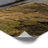 Poster OU, Côte de l'Oregon, Parc d'état Ecola, vue (Coin)