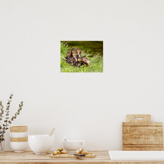 Poster Où est maman ? (Cuisine)