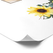 Poster Où étaient-ils jeu Tournesol rustique  (Coin)