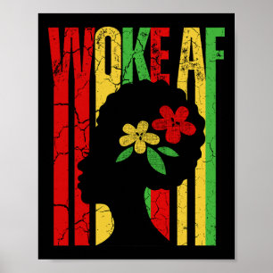 Poster Ou Histoire Noire #blackresistance Woke Af Tee