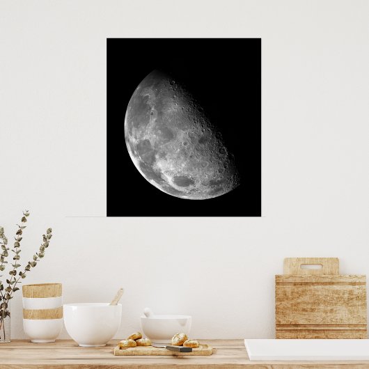 Poster ou impression demi-lune (Cuisine)