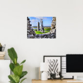 Poster ou imprimer de la tour Clonmacnoise (Bureau à domicile)