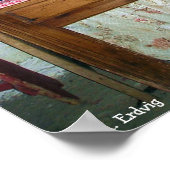 Poster ou imprimer de l'ancienne affiche irlandais (Coin)