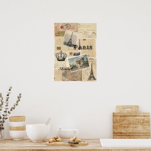 Poster ou imprimer en français sur carte postale (Cuisine)