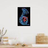 Poster ou imprimer Humppa Love Blue2 (Cuisine)