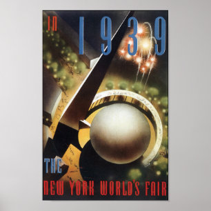 Poster ou imprimer vintage de l’Exposition Univers