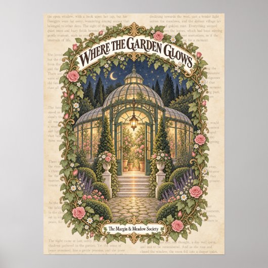 Poster Où le jardin brille (Devant)