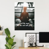 Poster Où le souffle devient équilibre (Bureau à domicile)