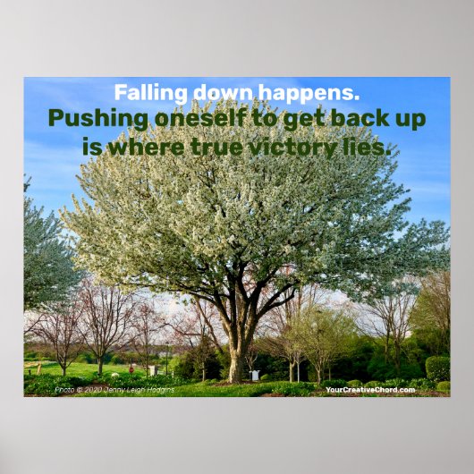 Poster Où Se Trouve La Vraie Victoire. (Devant)