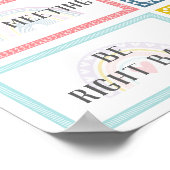 Poster Où se trouve le bureau des infirmières de l'école  (Coin)