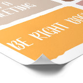 Poster Où se trouve le panneau de porte du bureau du cons (Coin)