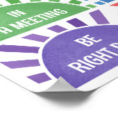 Poster Où se trouve le panneau de porte du bureau du cons (Coin)