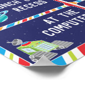 Poster Où sommes-nous en classe Connexion Espace extra-at (Coin)