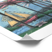 Poster Où Sont Les Choses Sauvages | Couverture de livre (Coin)