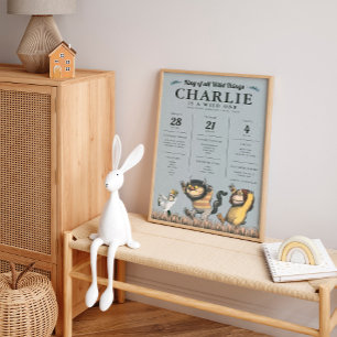 Poster Où sont les monstres ? - 1er anniversaire
