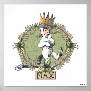 Poster Où sont les monstres ? Badge de Max