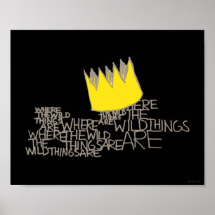 Poster Où sont les monstres Couronne