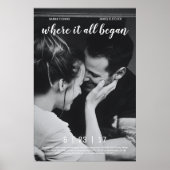 Poster Où tout a commencé Love Story Film (Devant)