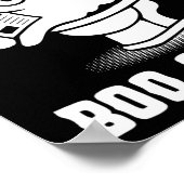 Poster Ou Traitez Le Fantôme Éffrayant Ceci Est Un Petit (Coin)