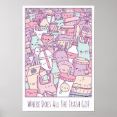 Poster Où Va Toutes Les Ordures ? (Devant)