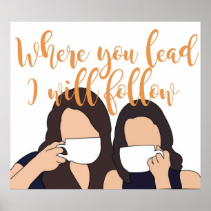 Poster Où vous dirigerez, je suivrai