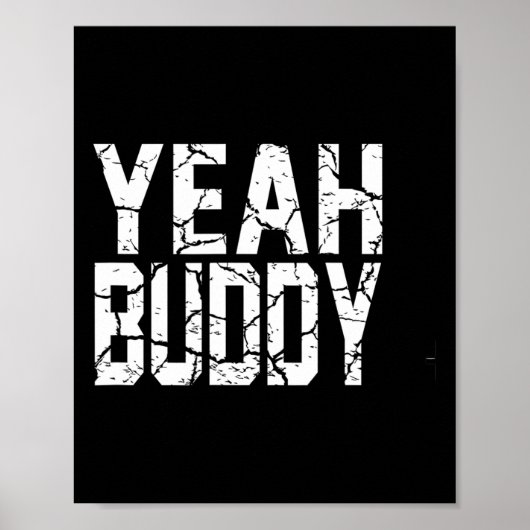 Poster Ouais Buddy Light Weight Bodybuilder Bodybuilding  (Devant)