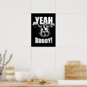 Poster Ouais Buddy - Ronnie Coleman Squat - Motivation Gy (Cuisine)
