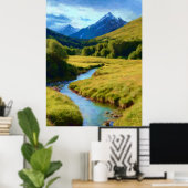 Poster Oubli Né de Léthé (Bureau à domicile)