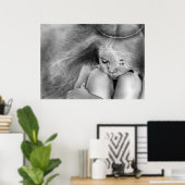 Poster Oublie-moi pas ange Imprimer/poster (Bureau à domicile)