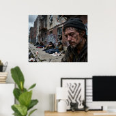 Poster Oubliés (Bureau à domicile)