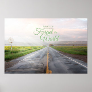 Poster Oubliez le monde