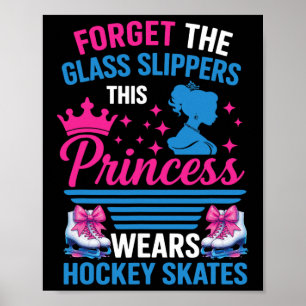 Poster Oubliez Les Pantoufles Cette Princesse Porte Des P