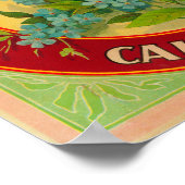 Poster Oubliez-moi pas Orange LabelPorterville, CA (Coin)