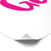 Poster Oubliez Princesse Je veux être géologue (Coin)