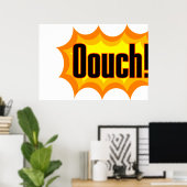 Poster Ouch ! (Bureau à domicile)