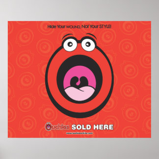 Poster Ouchies verkocht