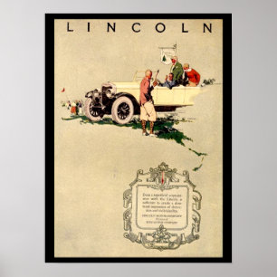 Poster Oude Auto Jaren '20