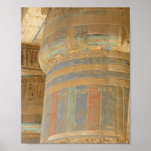 Poster Oude Egyptische tempel